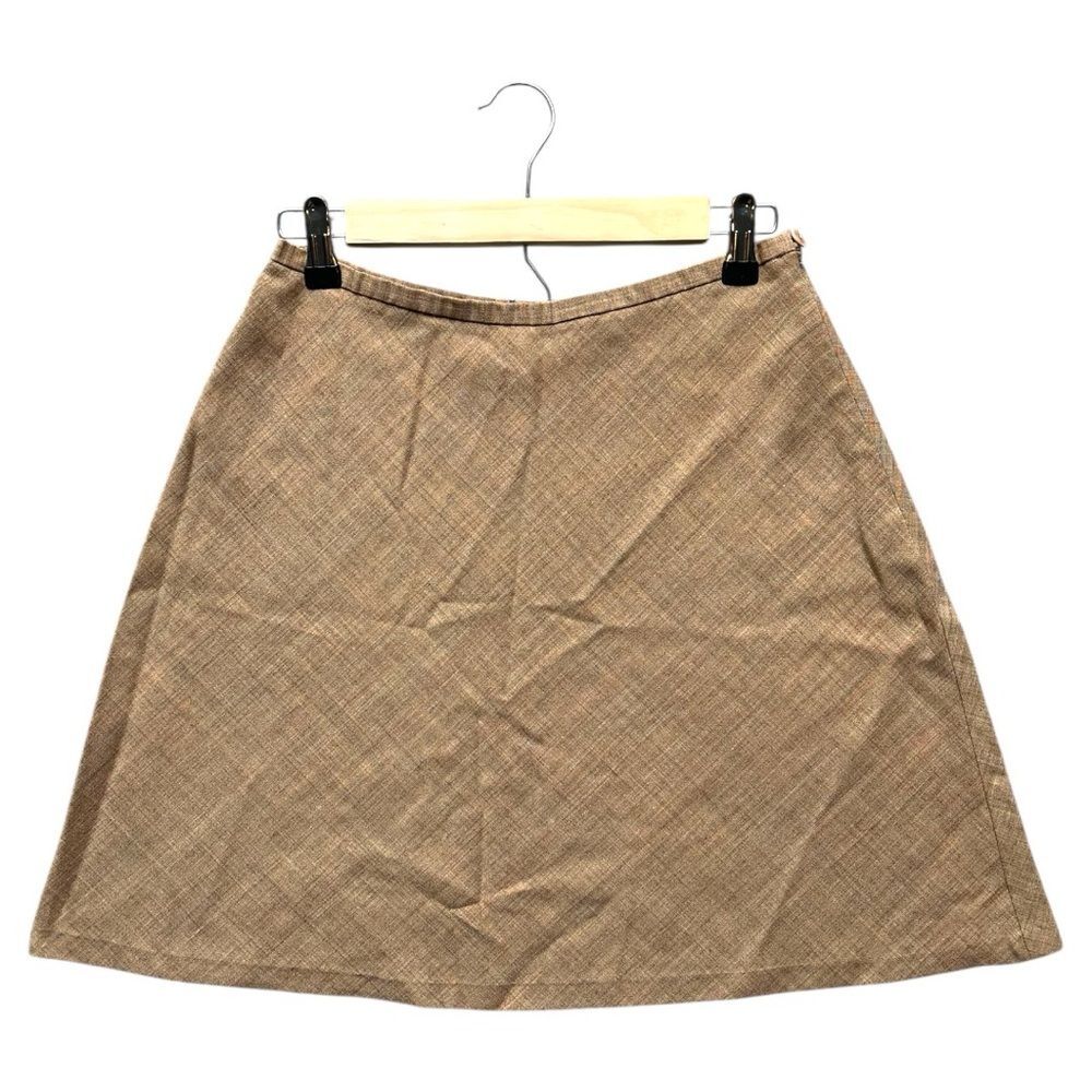 Braemar Vintage A Line Skirt Lagenlook Minimalist Retro Quality Canada Made Chic